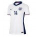 Camisa de time de futebol Inglaterra Ezri Konsa #14 Replicas 1º Equipamento Feminina Europeu 2024 Manga Curta